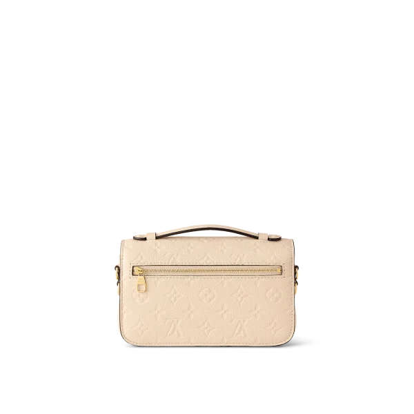 Louis Vuitton Pochette Mtis East West Monogram Empreinte Leather – Women – Handbags Cream, Designer Handbags, Womens Purse, luxury bags