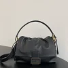 7acc103a-1-761ba63a488f.webp Fendi Mamma Baguette Large Black Nappa Leather Bag 31.5cm