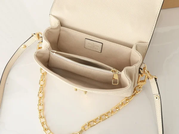 Louis Vuitton Pochette Mtis East West Monogram Empreinte Leather – Women – Handbags Cream, Designer Handbags, Womens Purse, luxury bags