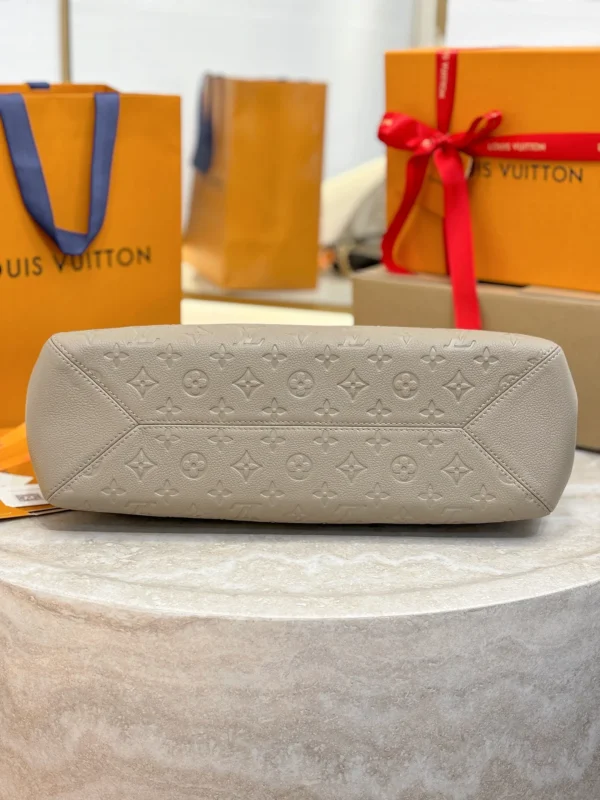 7dc98d6a-1690fd91aded.webp Louis Vuitton LV Anytime MM Monogram Empreinte Bag Tourterelle Gray M14658 42cm/ 16.5in, Designer Handbags, Womens Purse, luxury bags