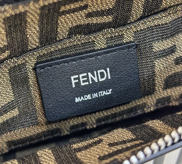 Fendi By The Way Leather Mini Bag Black 18cm