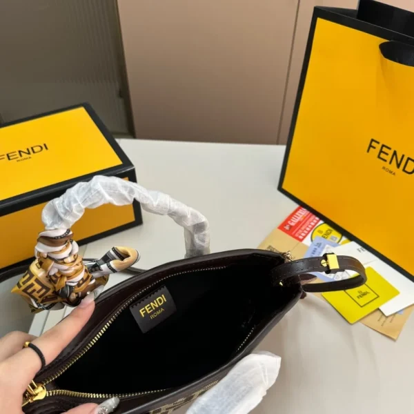 8-5-d6fa4cc41a4a.webp Fendi Mini Roll Ff Jacquard Mini Bag Brown 18Cm