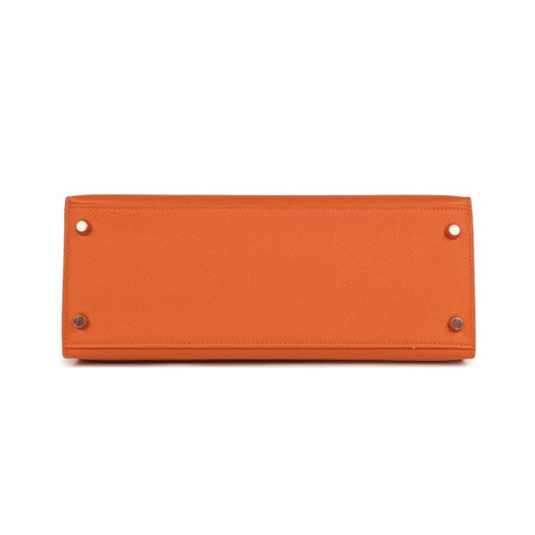 8-7-b473a393f46c.webp Hermes Kelly 25 Bag In Gold Orange Epsom Leather For Women 25cm/10in