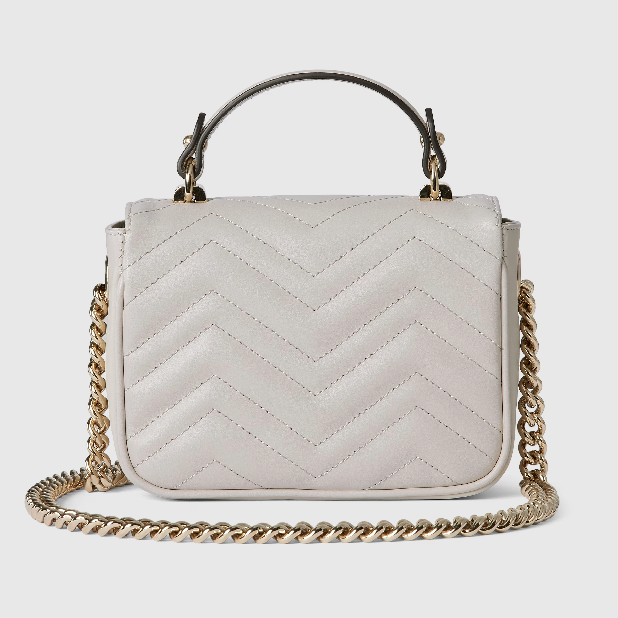 GG Marmont Mini Top Handle Bag - view 4