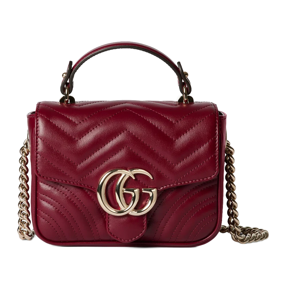 GG Marmont Mini Top Handle Bag - view 1