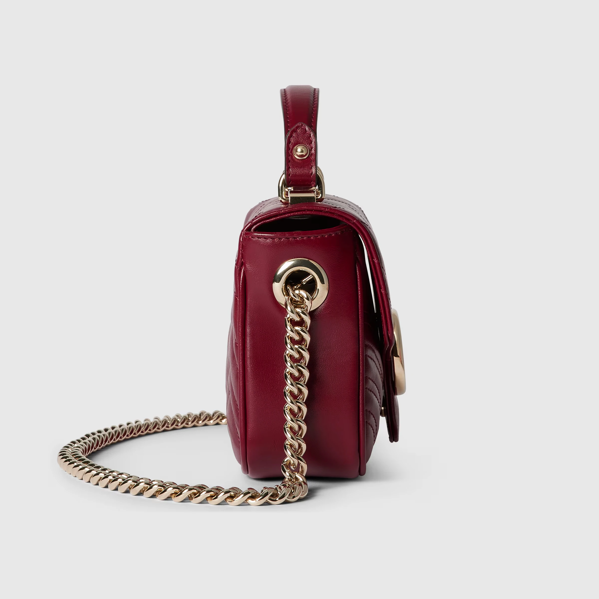 GG Marmont Mini Top Handle Bag - view 5