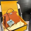 83-8-1-4f422a7f5288.webp Fendi Peekaboo Iseeu Petite Selleria Bag Brown 27Cm