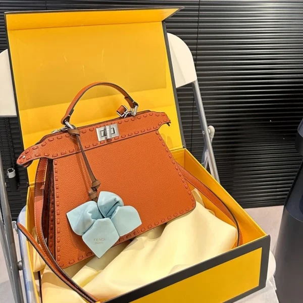83-8-1-4f422a7f5288.webp Fendi Peekaboo Iseeu Petite Selleria Bag Brown 27Cm