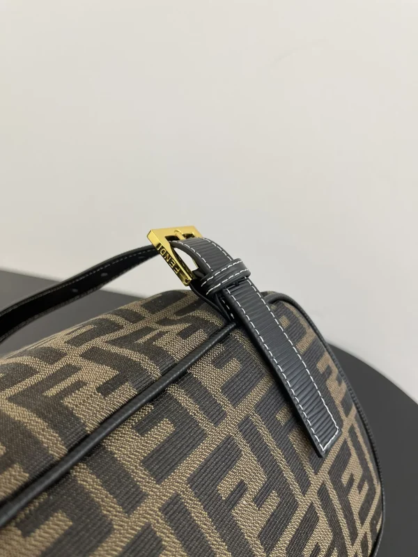 Fendi Zucca Brown Canvas Backpack 38cm