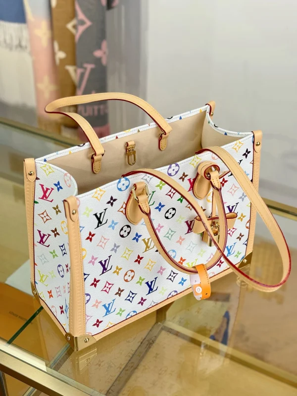 8a6cc92a-e5679394965d.webp Louis Vuitton x Takashi Murakami LV x TM OnTheGo MM Multicolored Bag M13079 35cm/ 13.8in, Designer Handbags, Womens Purse, luxury bags
