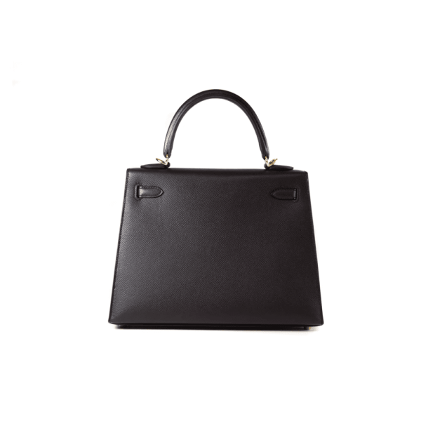 9-2-1-758515537870.webp Hermes Kelly 25 Bag In Golden Black Epsom Leather For Women 25cm/10in