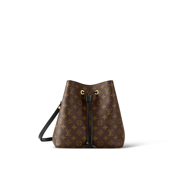 9147F24C-01FB-DEFF-CC90-9FB5909666A8-9c89a1390c90.webp Louis Vuitton Luxury Monogram Canvas And Leather Handbag Neonoe Black M44020, Designer Handbags, Womens Purse, luxury bags