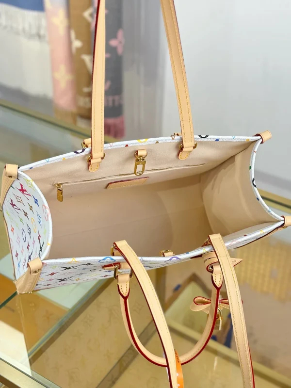 91cb693d-ed732b75666d.webp Louis Vuitton x Takashi Murakami LV x TM OnTheGo MM Multicolored Bag M13079 35cm/ 13.8in, Designer Handbags, Womens Purse, luxury bags