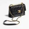 Mini Flap Bag With Top Handle