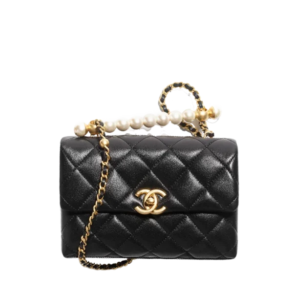 Mini Flap Bag With Top Handle