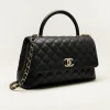 9543172423710-7a4669466389.webp Chanel Coco Large Flap Bag With Top Handle 29cm, Designer Handbags, Women’s Purse, luxury bags, Chanel bags