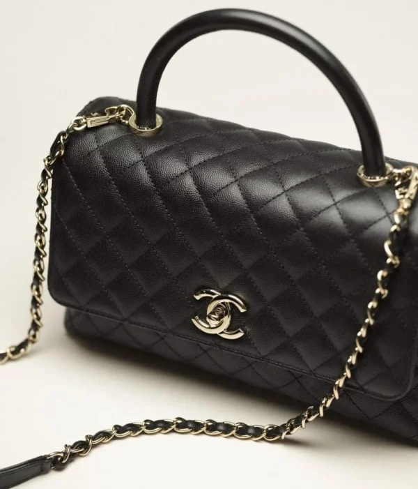 9543172522014-1c08ba506d4a.webp Chanel Coco Large Flap Bag With Top Handle 29cm, Designer Handbags, Women’s Purse, luxury bags, Chanel bags