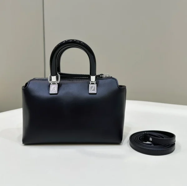 Fendi By The Way Leather Mini Bag Black 18cm