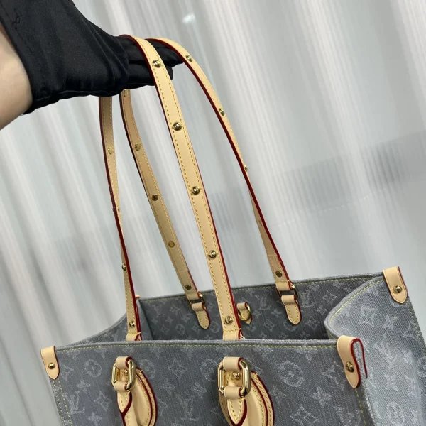 989105b4-f12575bbad17.webp Louis Vuitton OnTheGo MM Bag ‘Washed Grey M13189 32cm/ 12.6in, Designer Handbags, Womens Purse, luxury bags