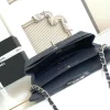 9a4ee78d-e50e05633ed1.webp Chanel Classic Flap Bag 25 cm Navy Blue Silver-Tone Hardware A01112, Designer Handbag, Women’s Purse, Designer Handbags, Women’s Purse, luxury bags, Chanel bags