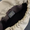 Fendi Mamma Baguette Medium Dove Grey Nappa Leather Bag 26.5cm
