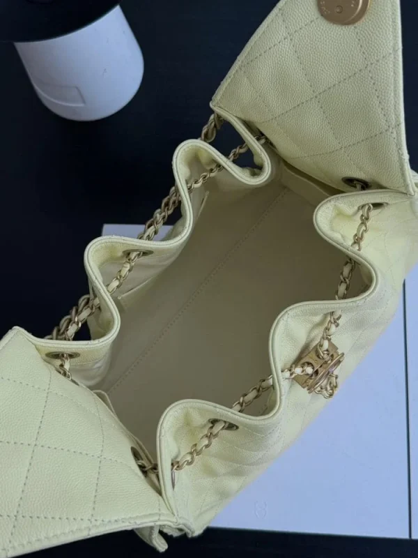 9ecde363-42eb40b0bcf0.webp Chanel Spring-Summer 2025 Handbag Grained Calfskin & Gold-Tone Metal Yellow 30Cm/ 11.8In, Designer Handbags, Women’s Purse, luxury bags, Chanel bags