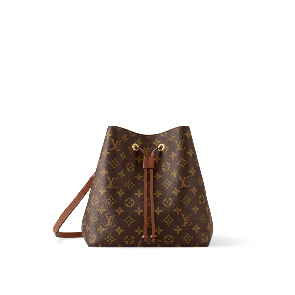 A03F0785-B858-CC7D-BBB0-5DC4959680F1-4c4dbe48612d.webp Louis Vuitton Luxury Monogram Canvas And Leather Handbag Neonoe Caramel, Designer Handbags, Womens Purse, luxury bags