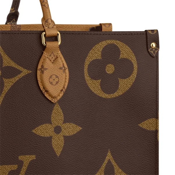 Louis Vuitton Onthego Gm Monogram Giant Canvas, Brown Monogram M45320 41cm, Designer Handbags, Womens Purse, luxury bags