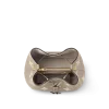 Louis Vuitton Nono Mm Bicolor Monogram Empreinte Leather Women Handbags Dove/Cream 26cm/ 10.2in, Designer Handbags, Womens Purse, luxury bags