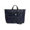 Chanel Large Zipped Shopping Bag Black 32Cm/12.6in, Designer Handbags, Women’s Purse, luxury bags, Chanel bags