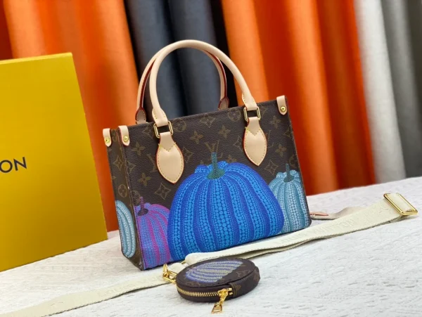 BAiKBfw-40c79dcc2999.webp Louis Vuitton X Yayoi Kusam Onthego 25Cm M46466, Designer Handbags, Womens Purse, luxury bags
