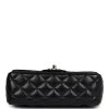 Mini Rectangular Crystal Top Handle Flap Bag