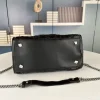 CNB3-21-9180f6d8ad4b.webp Chanel Casual Riviera Bowling Bag Quilted Calfskin Medium Black 32Cm/12.6in, Designer Handbags, Women’s Purse, luxury bags, Chanel bags