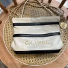 CNB4-4-46bd2073e517.webp Chanel 22 Small Handbag Black White Gold Tone Metal 19Cm/7.5in As3980 B16652 Ny081, Designer Handbags, Women’s Purse, luxury bags, Chanel bags