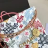 CNB5-ef8b44e8f616.webp Chanel 22 Mini Handbag Lace Patchwork 20Cm/7.9in, Designer Handbags, Women’s Purse, luxury bags, Chanel bags