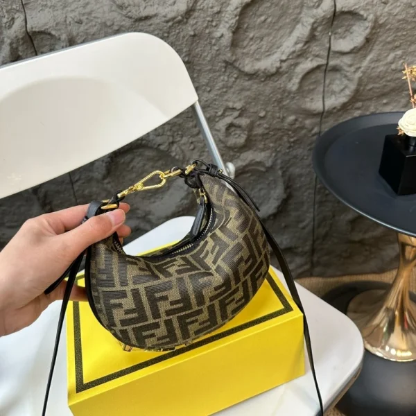 CNBB1-91-662f6d5ac06a.webp Fendi Fendigraphy Mini Bag Brown Ff 20Cm