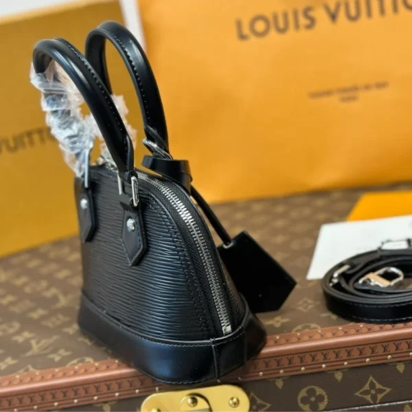 CNBB4-6-1-d390f666aa9c.webp Louis Vuitton Nano Alma Bag Black 18Cm M81945, Designer Handbags, Womens Purse, luxury bags