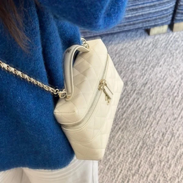 CNBB4-78-1841fdd23ad3.webp Chanel Long Vanity With Chain White 19.5Cm/7.7in, Designer Handbags, Women’s Purse, luxury bags, Chanel bags