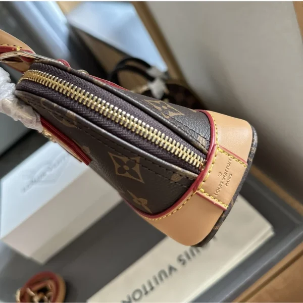 CNBB6-5-2-bafbfad52c01.webp Louis Vuitton Alma Nano Bag Monogram Brown 18Cm M82717, Designer Handbags, Womens Purse, luxury bags
