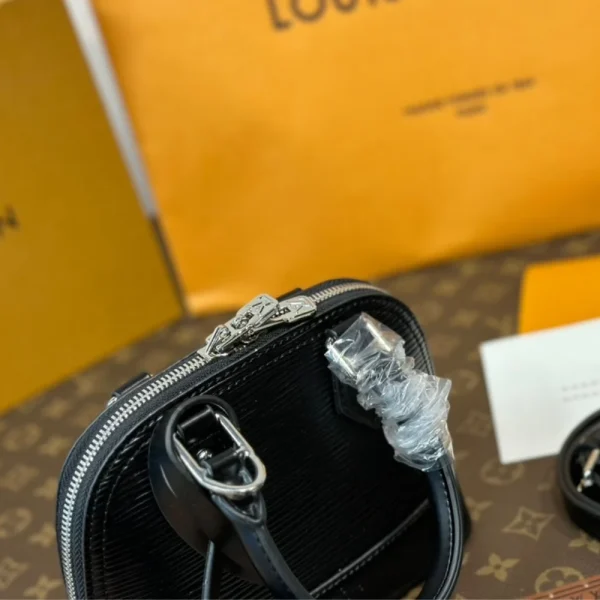 CNBB6-6-1-a86ad3ee7b9f.webp Louis Vuitton Nano Alma Bag Black 18Cm M81945, Designer Handbags, Womens Purse, luxury bags