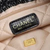 CNDG2-63aabd937afc.webp Chanel 22 Handbag Denim Gold And Dark Gray 40Cm/15.7in, Designer Handbags, Women’s Purse, luxury bags, Chanel bags