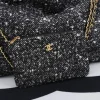 CNDG5-60ddf5ee4a2f.webp Chanel 22 Handbag Denim Gold And Dark Gray 40Cm/15.7in, Designer Handbags, Women’s Purse, luxury bags, Chanel bags