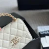 CNWB2-20db4af4a245.webp Chanel Clutch Bag With Chain In White 15Cm/5.9in, Designer Handbags, Women’s Purse, luxury bags, Chanel bags