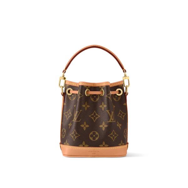 Louis Vuitton Nano No Monogram Small Leather Goods Monogram 16cm M81266, Designer Handbags, Womens Purse, luxury bags