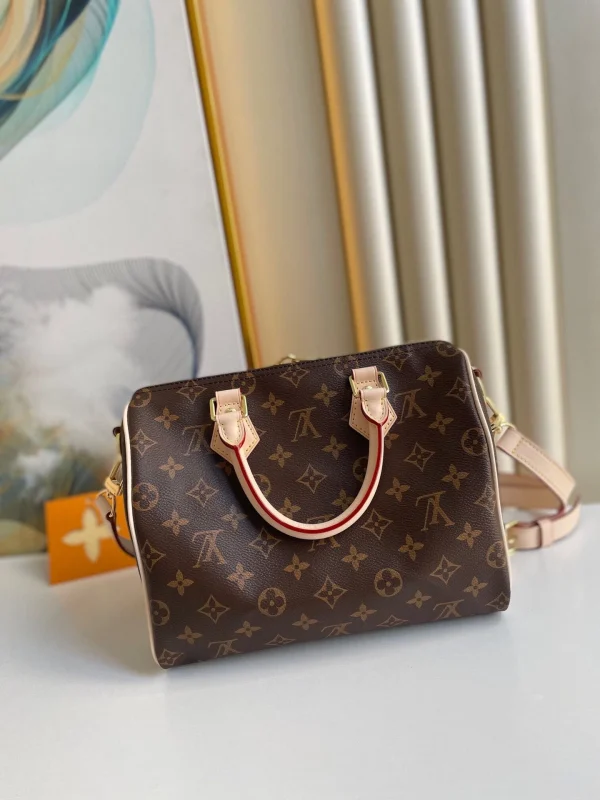 E_dd20eb9a-0ca8-4a22-b7c6-04da66319ed9-6d91e0be8413.webp Louis Vuitton Speedy Bandouliere 30 Monogram Canvas ‘Beige’ 30cm M46980, Designer Handbags, Womens Purse, luxury bags