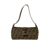 FB23-1-f3fe5343a56b.webp Fendi Zucca Handbag Brown 24Cm