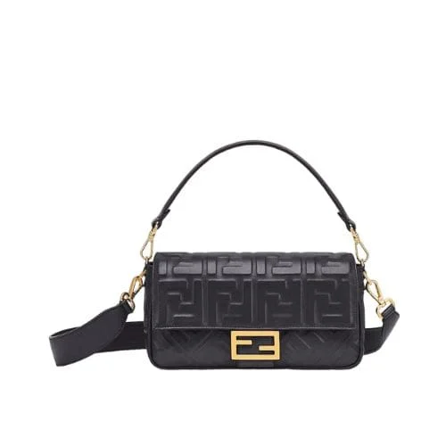 FBLB2701-efed23446482.webp Fendi Baguette Leather Black Nappa Bag 27Cm