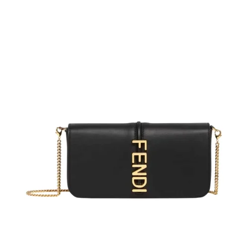FDB-3-248a9f298e0a.webp Fendi Fendigraphy Wallet On Chain Black 21Cm