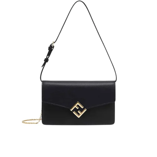 FDB-5-1-6d73ebc3fb84.webp Fendi Ff Diamonds Wallet On Chain Black 22Cm