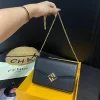 FDB-6-86ed0c8e2604.webp Fendi Ff Diamonds Wallet On Chain Black 22Cm